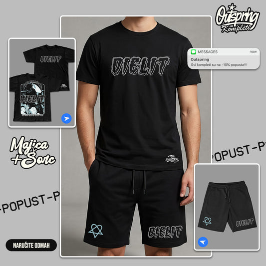 Playboi Carti - DIELIT Komplet Majica + Šorc