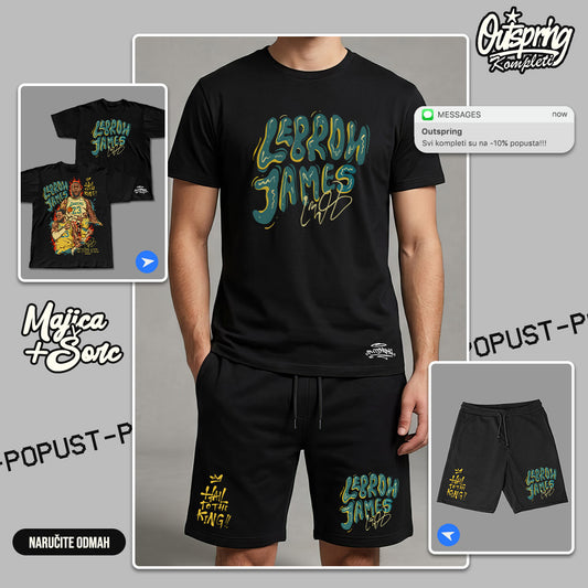 Lebron James - Hail to the King Premium Komplet Majica + Šorc