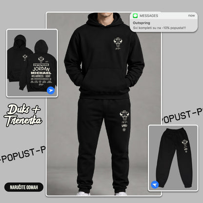 Michael Jordan V4 Komplet Duks + Trenerka