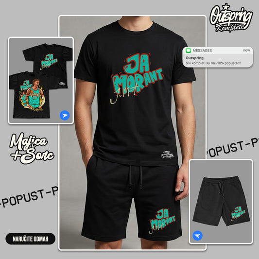 Ja Morant - Memphis Grizzlies Komplet Majica + Šorc