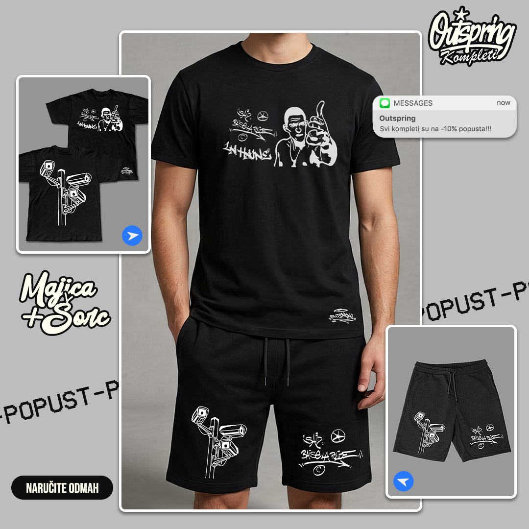 La Haine V4 Komplet Majica + Šorc