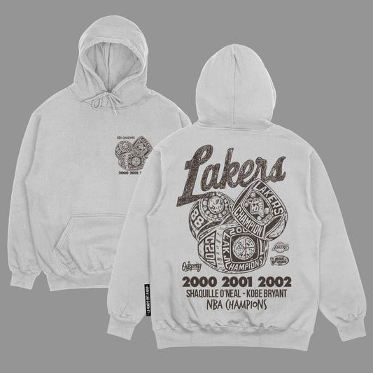 NBA Finals Rings - Lakers 00 01 02 Duks