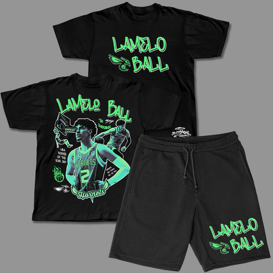 LaMelo Ball - Charlotte Hornets Komplet Majica + Šorc
