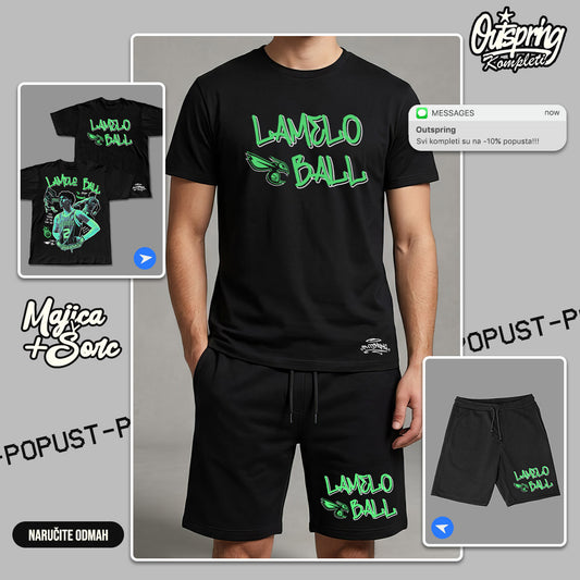 LaMelo Ball - Charlotte Hornets Komplet Majica + Šorc