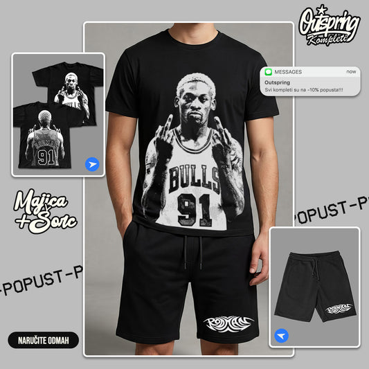 Dennis Rodman - NBA V4 Komplet Majica + Šorc