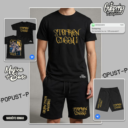 Stephen Curry - Golden State Warriors Komplet Majica + Šorc