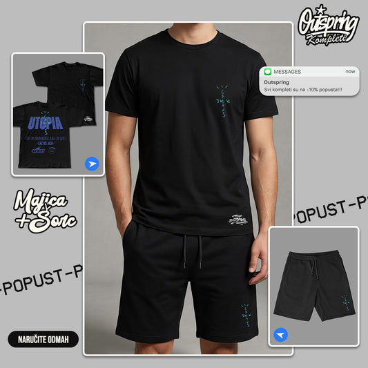 Travis Scott - Utopia Komplet Majica + Šorc